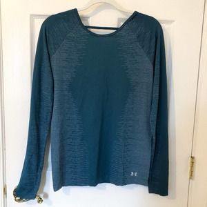 Under Armour Teal Athletic Long Sleeve Small